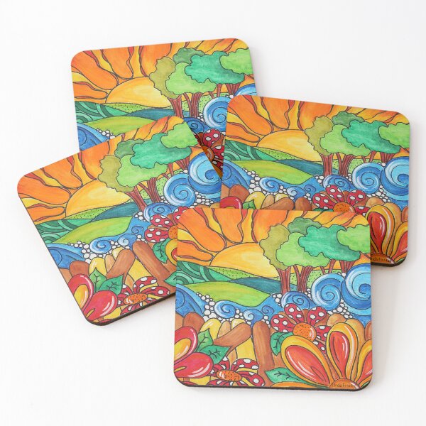 Item preview, Flower fields designed and sold by Linda Finstad.