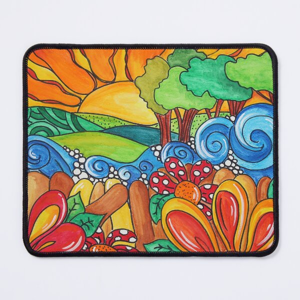 Item preview, Flower fields designed and sold by Linda Finstad.