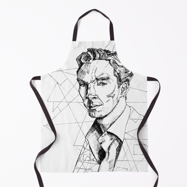 Item preview, Arte lineal de Benedict Cumberbatch designed and sold by cuttlecactus.