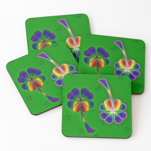 Item preview, Rainbow Clovers designed and sold by MorningFlowerA.