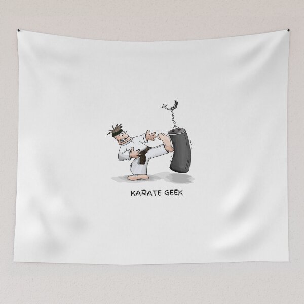 Item preview, Serious Karate Geek Here! designed and sold by Krispsm.
