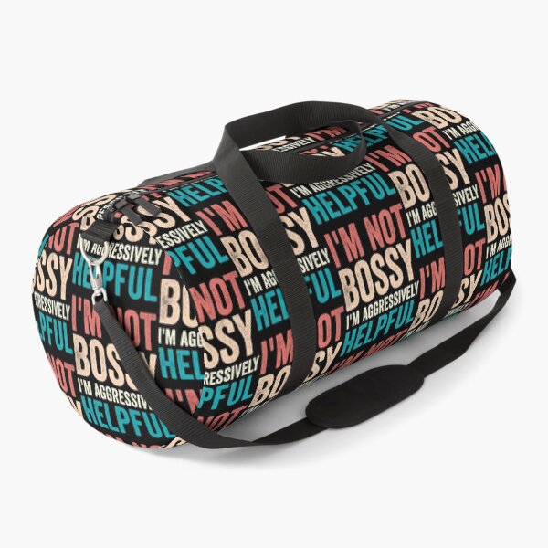 Item preview, I’m not bossy I’m aggressively helpful Funny Vintage Retro designed and sold by AdalineFranecki.