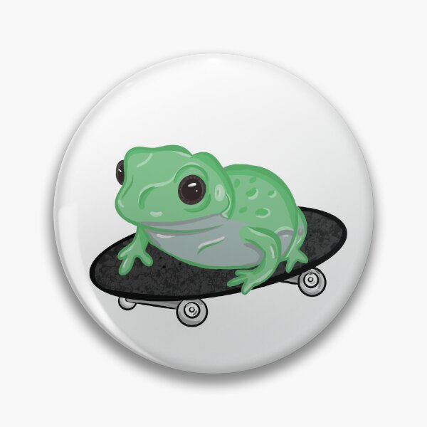 Item preview, Skateboarding Frog designed and sold by RoserinArt.