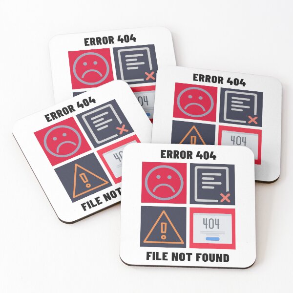 Item preview, File Not Found |404 Error | Funny Graphic for Men and Women  designed and sold by YourMinimalist-.