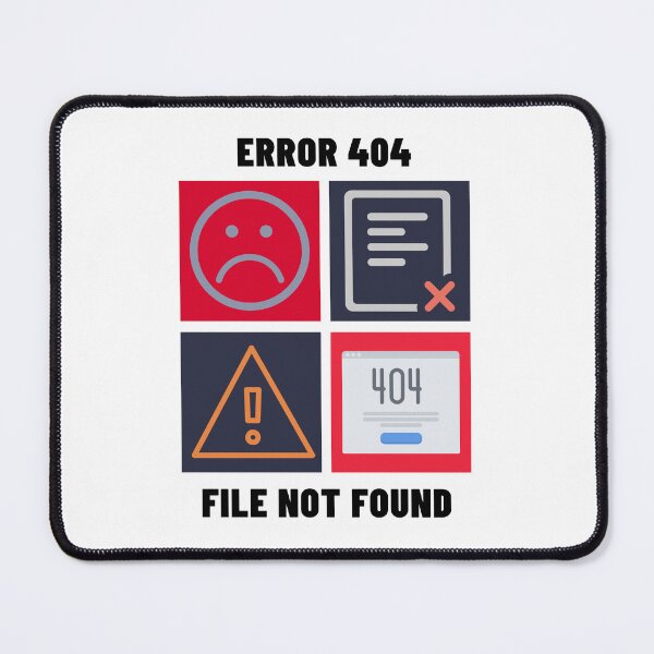 Item preview, File Not Found |404 Error | Funny Graphic for Men and Women  designed and sold by YourMinimalist-.