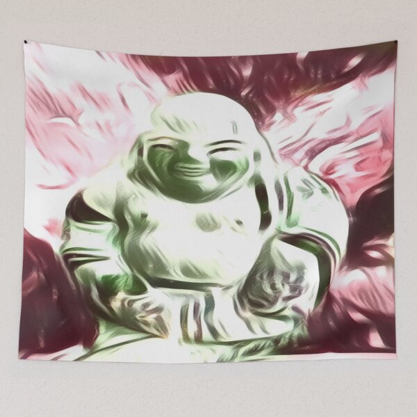 Item preview, buda riendo designed and sold by Cyberomiz.
