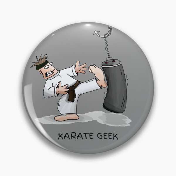 Item preview, Serious Karate Geek Here! designed and sold by Krispsm.