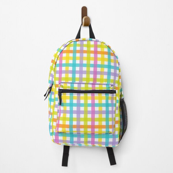Item preview, Happy Colorful Gingham Pattern designed and sold by WhimsyAndMojo.