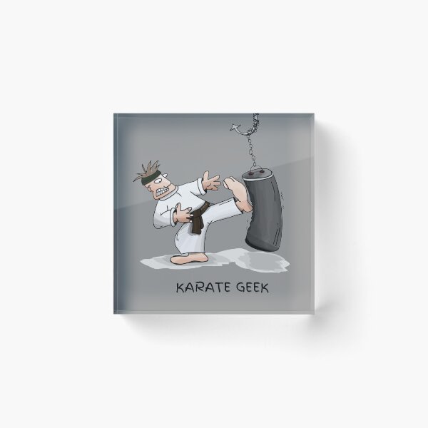 Item preview, Serious Karate Geek Here! designed and sold by Krispsm.