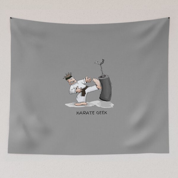 Item preview, Serious Karate Geek Here! designed and sold by Krispsm.