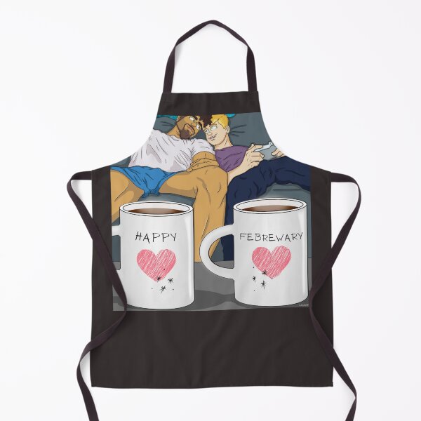 Item preview, Big Tiny Life Biggs & Tiny Happy Febrewary designed and sold by BigTinyLife.