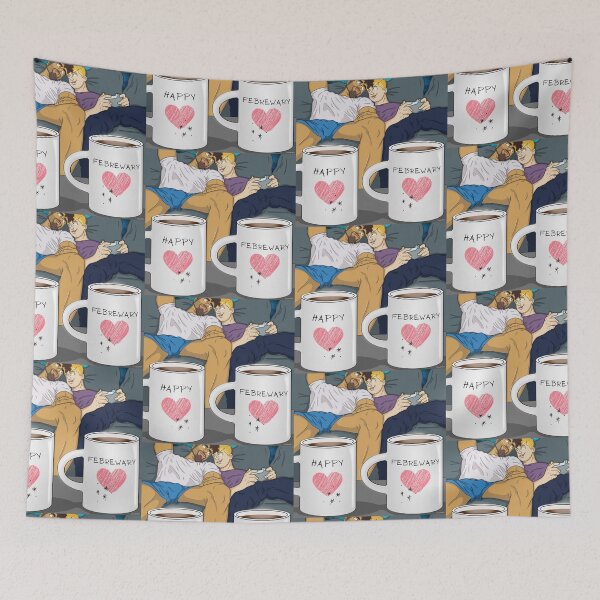 Item preview, Big Tiny Life Biggs & Tiny Happy Febrewary designed and sold by BigTinyLife.