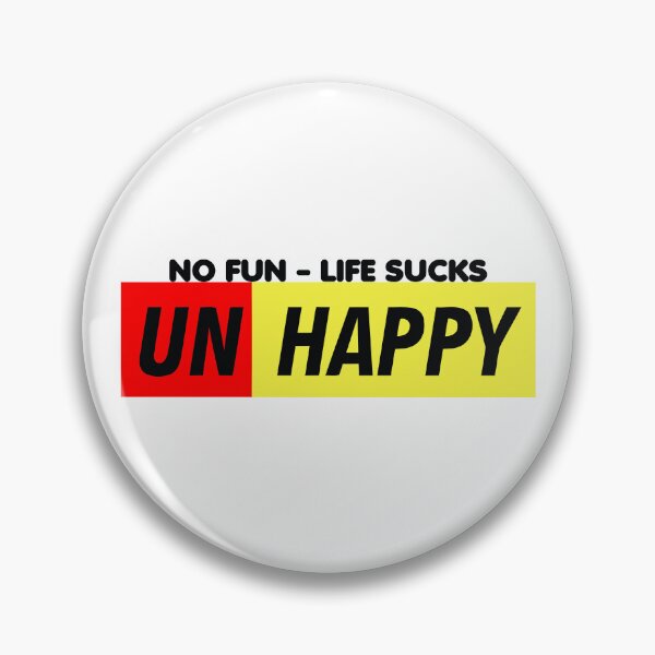 Item preview, UnHappy designed and sold by EmotionSickness.