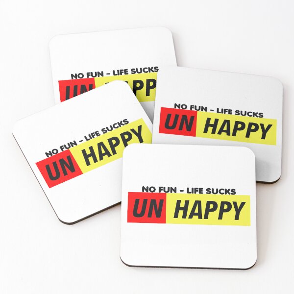 Item preview, UnHappy designed and sold by EmotionSickness.