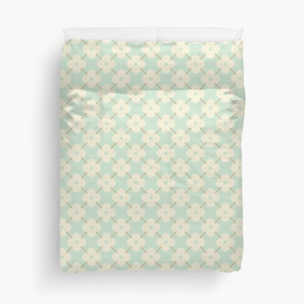 Item preview, Blomma, Groovy Retro Flower Seamless Pattern in Retro Color Style designed and sold by BesanoStyle.