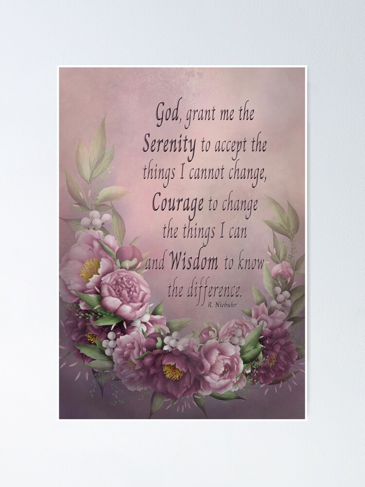 Courage (Floral) {Poster} Courage (Floral) {Poster}