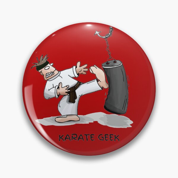 Item preview, Serious Karate Geek Here! designed and sold by Krispsm.