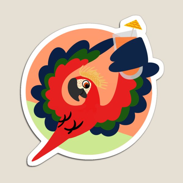 Aperçu de l'œuvre Tiki Macaw créée et vendue par WindmillCo.