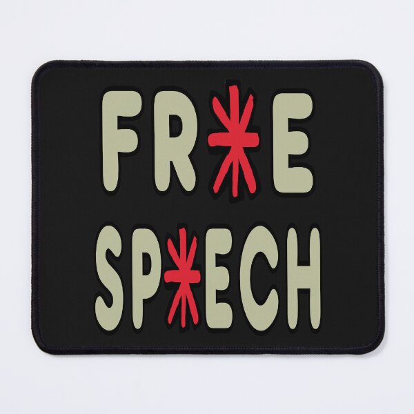 Item preview, Free Speech Censorship designed and sold by Mark-Ewbie.