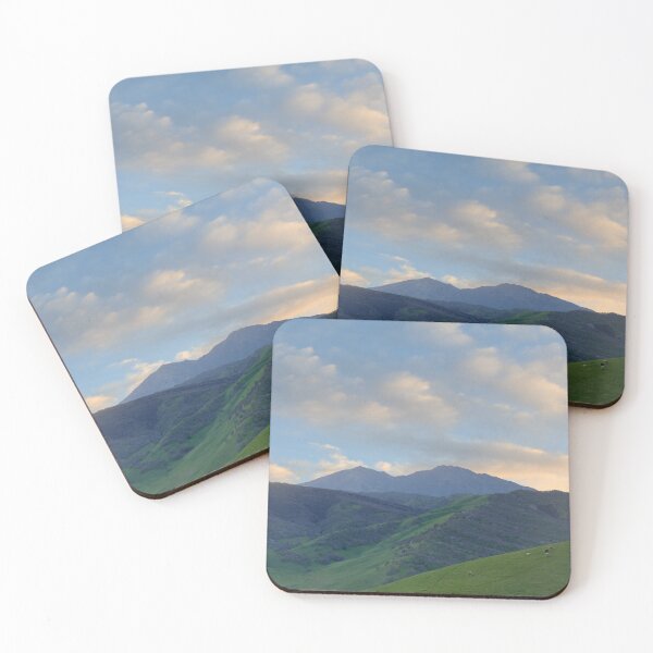 Item preview, Winter Sunset over Mount Diablo via Round Valley Regional Preserve designed and sold by yhelfman.