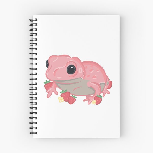 Item preview, Pink Strawberry Frog designed and sold by RoserinArt.