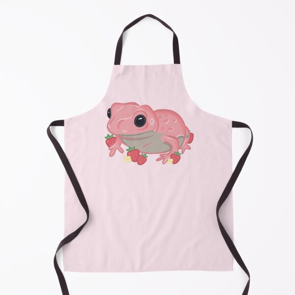 Item preview, Pink Strawberry Frog designed and sold by RoserinArt.