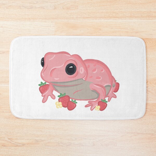 Item preview, Pink Strawberry Frog designed and sold by RoserinArt.