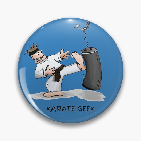 Item preview, Serious Karate Geek Here! designed and sold by Krispsm.