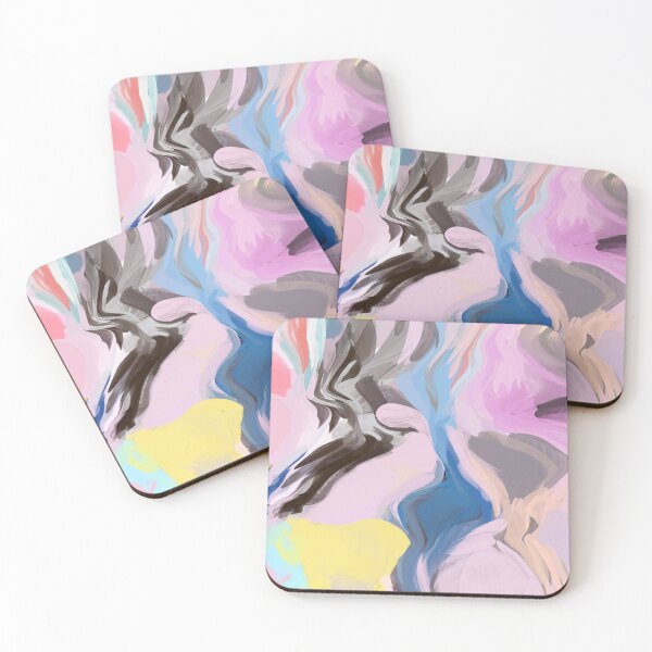 Item preview, Abstract Blue Pink Flow Art Irena Orlov designed and sold by Irena Orlov.