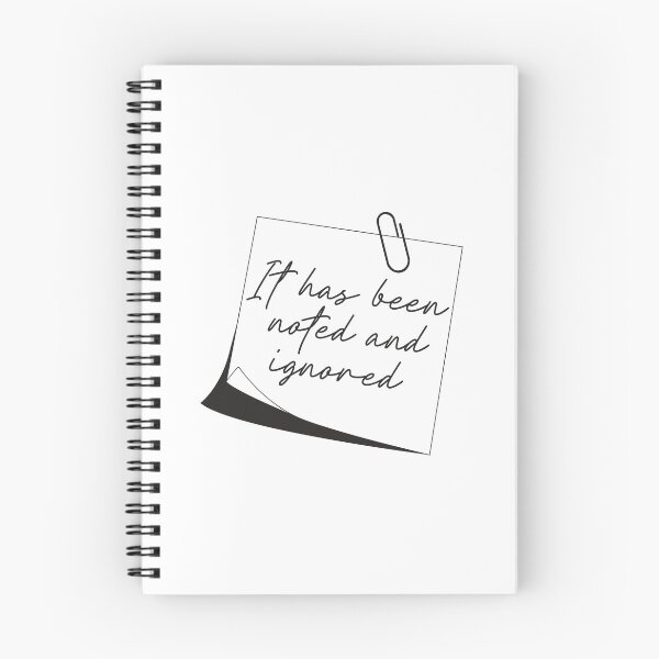Item preview, It has been noted and ignored designed and sold by Amire Designs.