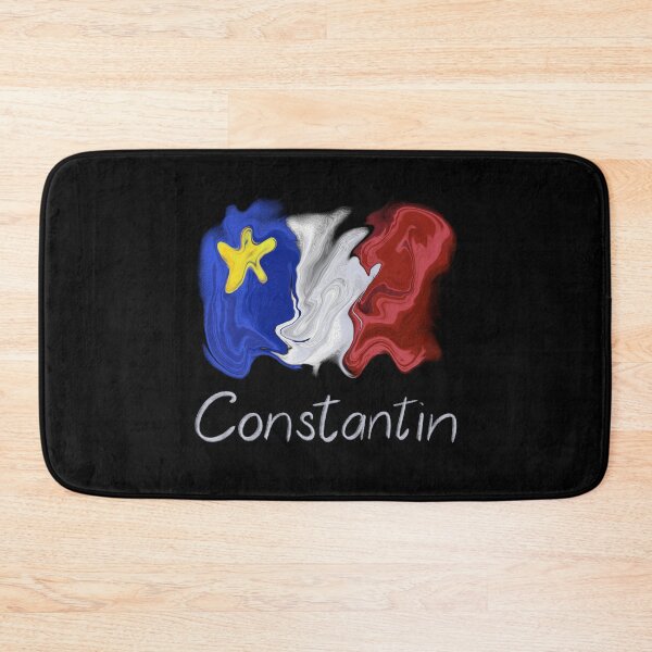 Item preview, Acadian Flag pastel liquid Constantin - Drapeau acadien liquide pastel Constantin designed and sold by ColoursOfFrance.