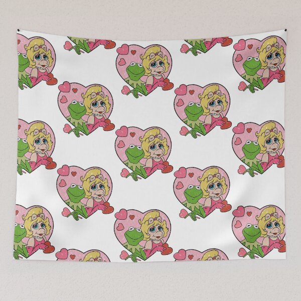 Item preview, Distressed kermit and miss piggy  designed and sold by wardruth15.