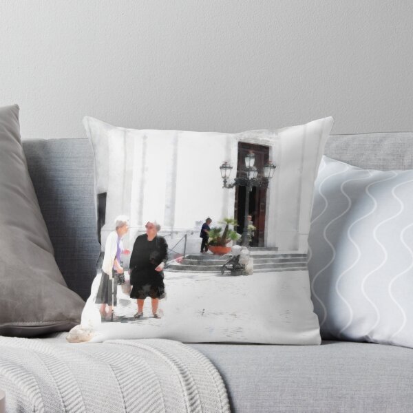 Item preview, Two old women and newlyweds in the square designed and sold by Giuseppe Cocco.