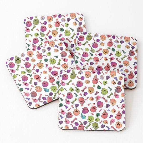 Item preview, Colourful skulls and bones designed and sold by kukulgraphics.