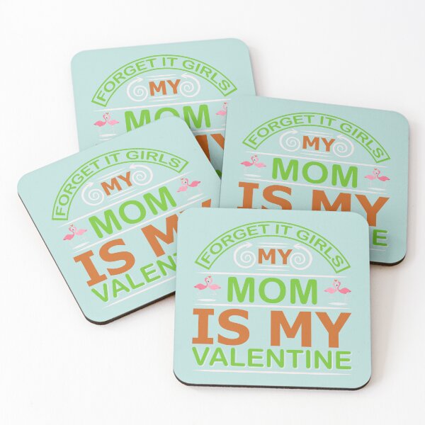 Item preview, Olvídalo Girls My Mom is My Valentine - diseño único designed and sold by Froyd Wess.