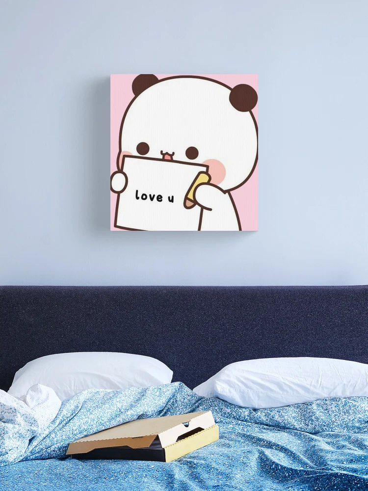 Panda Bear Hug Bubu Dudu I Like to Tease You Because I Love You Premium  Matte Paper Poster, Wooden Frame Poster & Metal Frame Poster 