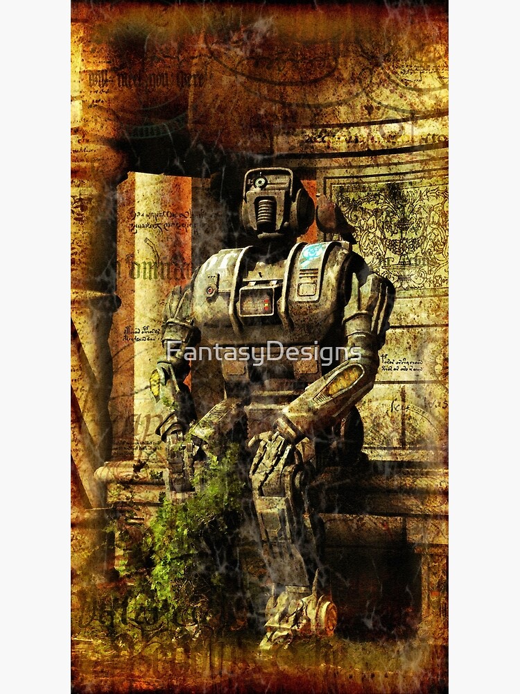 Ancient Robot Photographic Print For Sale By Fantasydesigns Redbubble