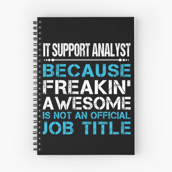 Item preview, It Support Analyst T Shirt - Freaking Awesome Job Gift Item Tee designed and sold by oetate4774.