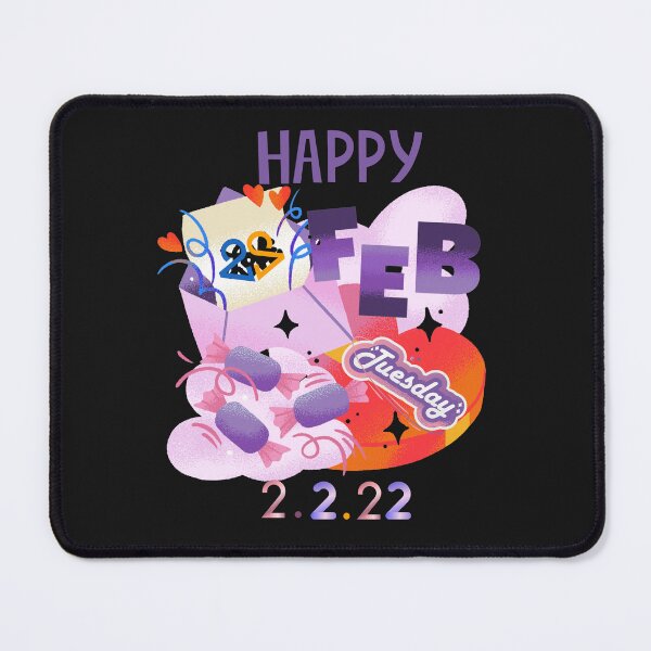 Item preview, Happy Tuesday 2.2.2022 designed and sold by wintklc.