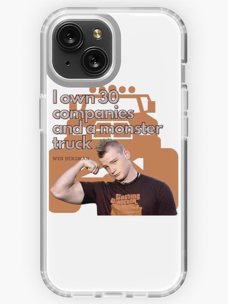 Wes Bergman from the MTV Challenge owns 30 companies and a monster truck  iPhone Case