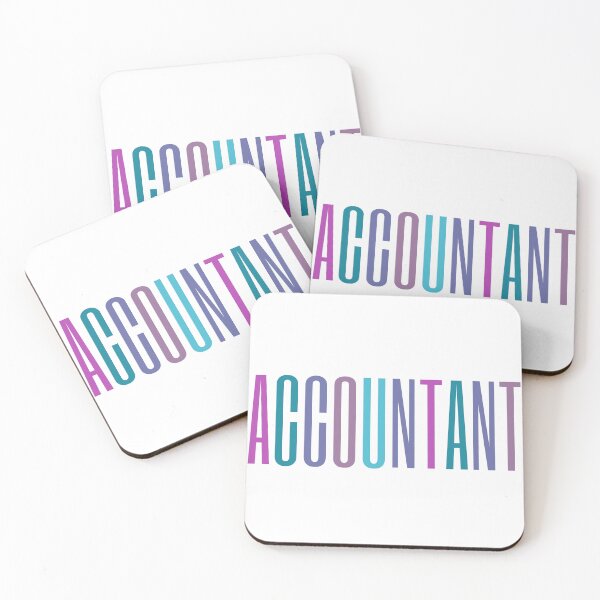 Item preview, Accountant Gift Bold Colors for Accounting Graduate or CPA Gift designed and sold by FazCreations.