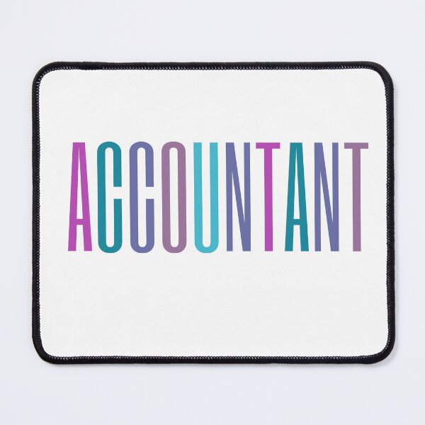 Item preview, Accountant Gift Bold Colors for Accounting Graduate or CPA Gift designed and sold by FazCreations.