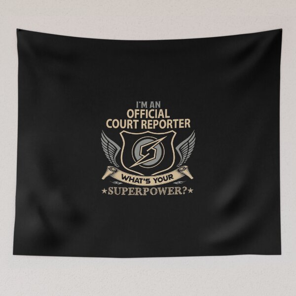 Item preview, Official Court Reporter T Shirt - What Is Your Superpower Job Gift Item Tee designed and sold by nutallrosario.