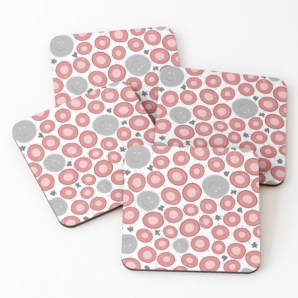 Item preview, Blood Cells Educational Pattern on White designed and sold by fogoosherie.