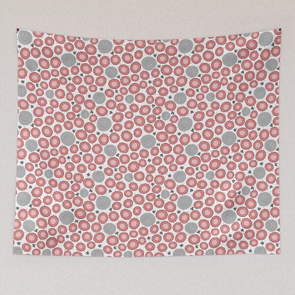 Item preview, Blood Cells Educational Pattern on White designed and sold by fogoosherie.
