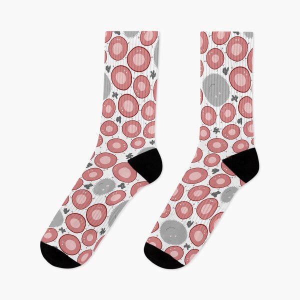 Item preview, Blood Cells Educational Pattern on White designed and sold by fogoosherie.