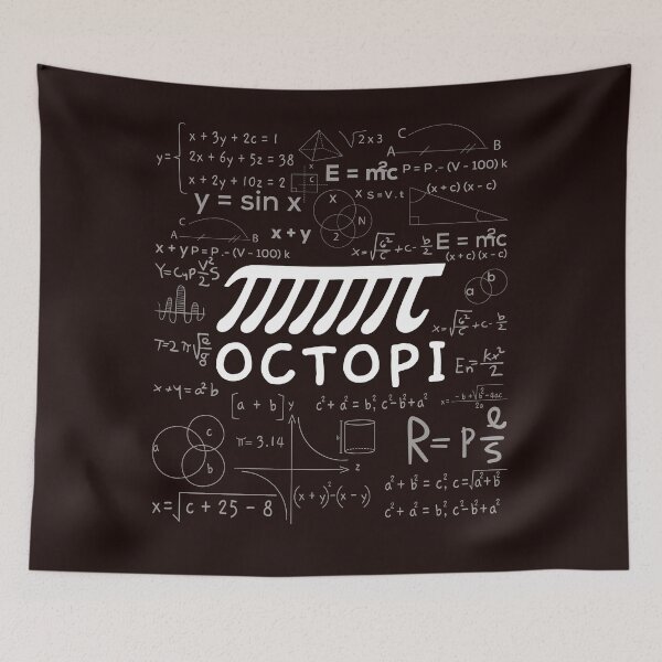 Item preview, Octopi - pi octopus mathematic teacher designed and sold by adiskiart.