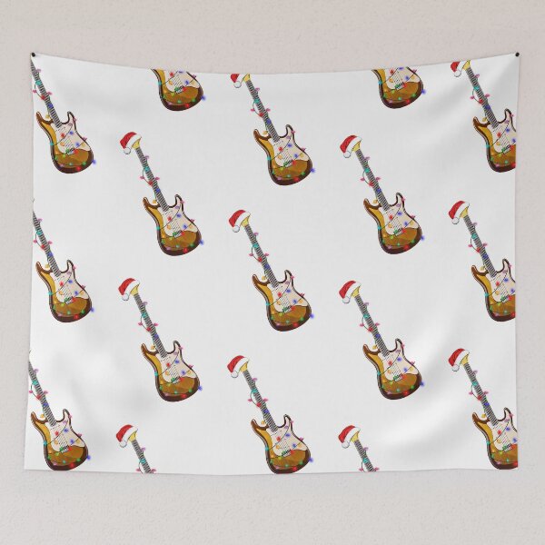 Item preview, Christmas Bass Guitar Love Santa Music Instrument Funny Xmas  designed and sold by wardruth15.
