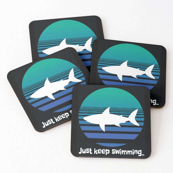 Item preview, Swimming with Sharks designed and sold by Black-Arts.