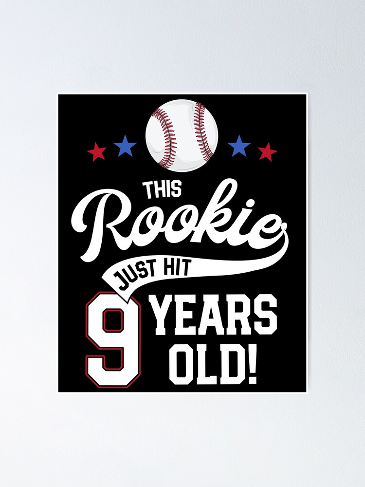 7 ate 9 Apparel Matching Rookie of The Year Baseball Shirts for The Family Red Shirt